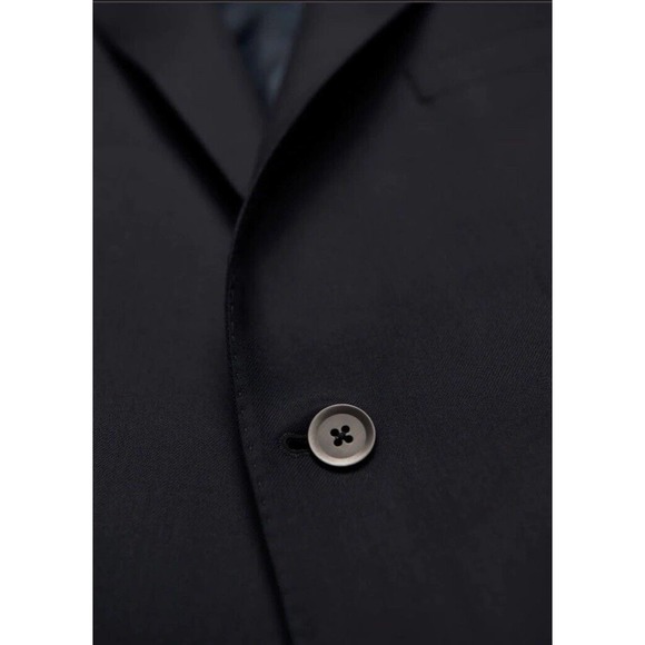 Samuelsohn Performance Wool Sport Coat Blazer 2 Button SB Gable Mens 48-42 Long - Picture 5 of 10